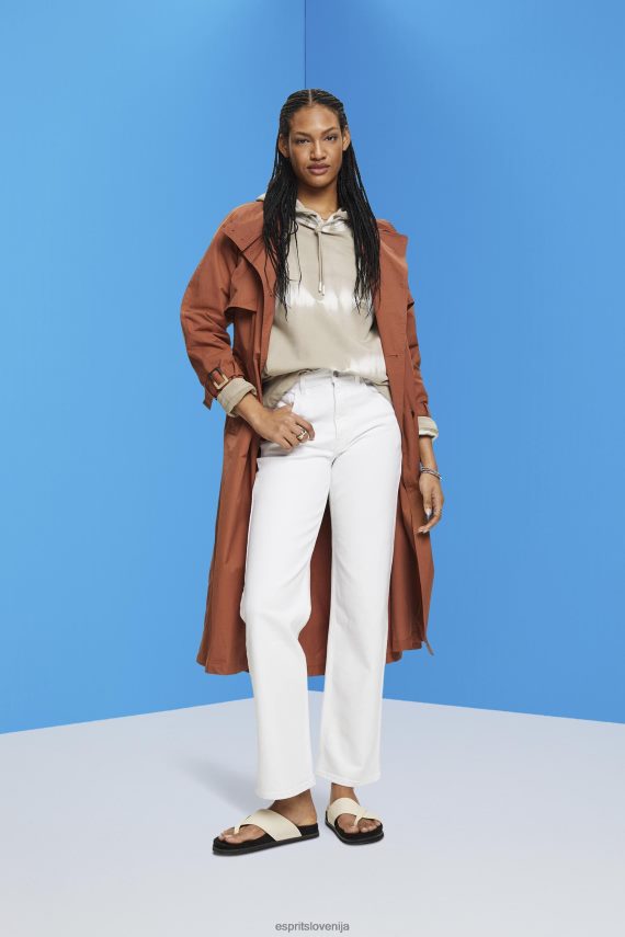 puloverji in puloverji s kapuco sl Esprit ženske tie dye pulover s kapuco prašno zelena 6X446296