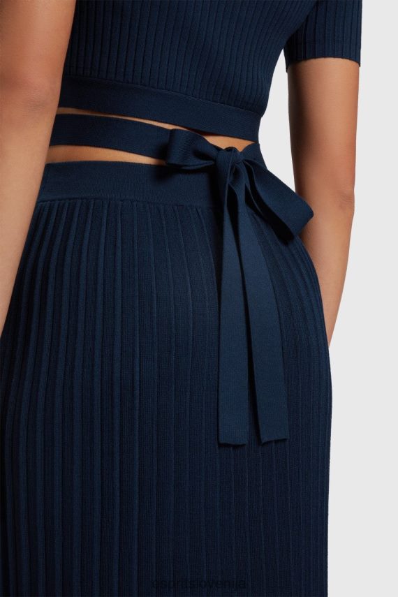 puloverji sl Esprit ženske naguban vrh mornarica 6X446378