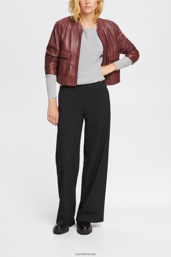 puloverji sl Esprit ženske pleten pulover z netopirskimi rokavi srednje siva 6X446544