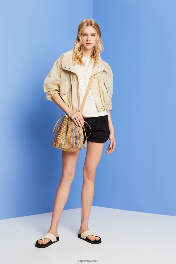 puloverji sl Esprit ženske pletena majica brez rokavov, 100% bombaž led 6X44698