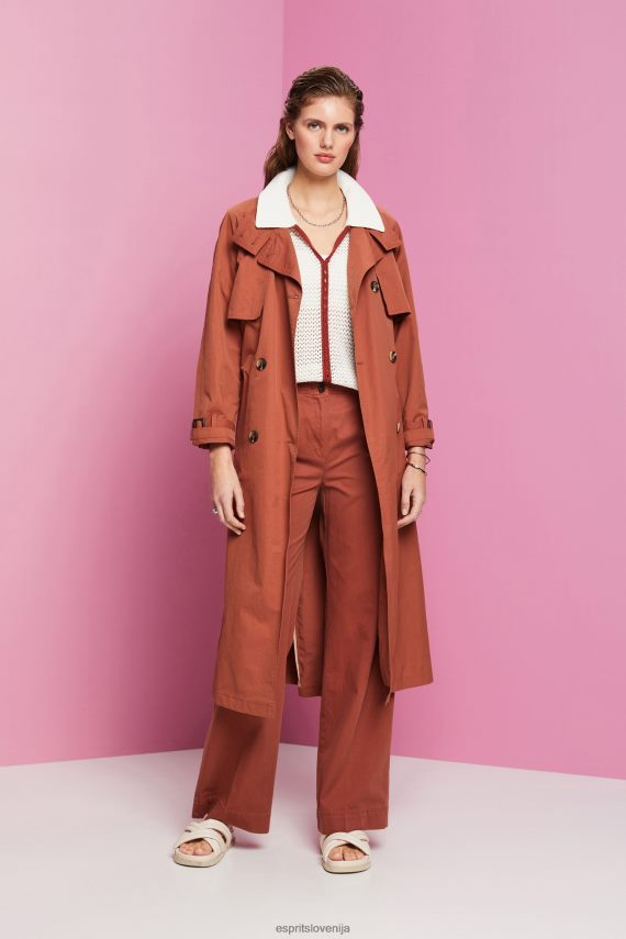 puloverji sl Esprit ženske polo pulover s kratkimi rokavi led 6X446105