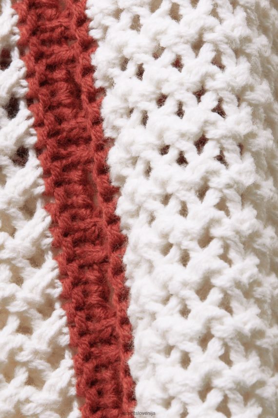 puloverji sl Esprit ženske polo pulover s kratkimi rokavi led 6X446105