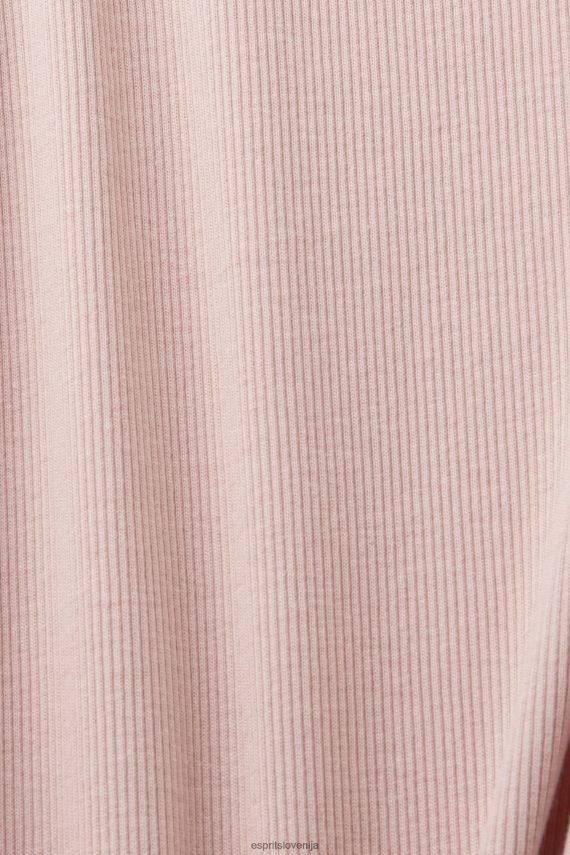 rezervoar sl Esprit ženske rebrast brezrokavnik stara roza 6X44614