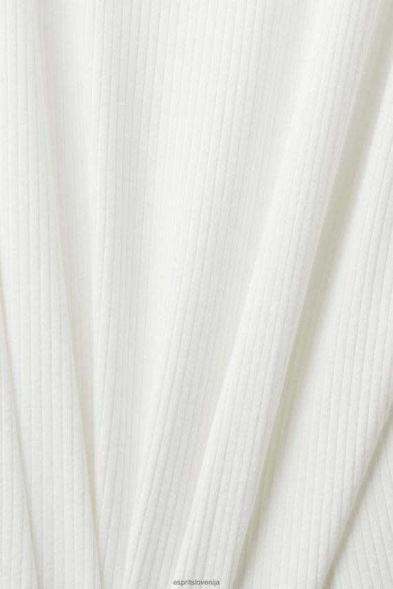 rezervoar sl Esprit ženske rebrast brezrokavnik umazano bela 6X446301