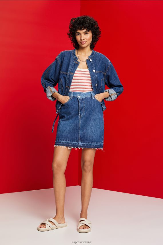 rezervoar sl Esprit ženske črtasto rebrasto majico brez rokavov pastelno roza 6X446103