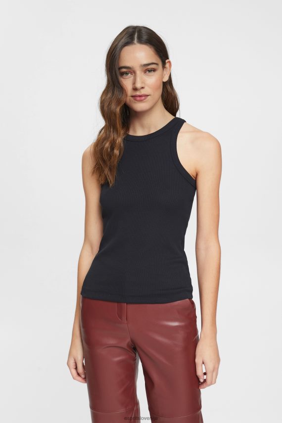 telovnik sl Esprit ženske brezrokavnik top Črna 6X44631