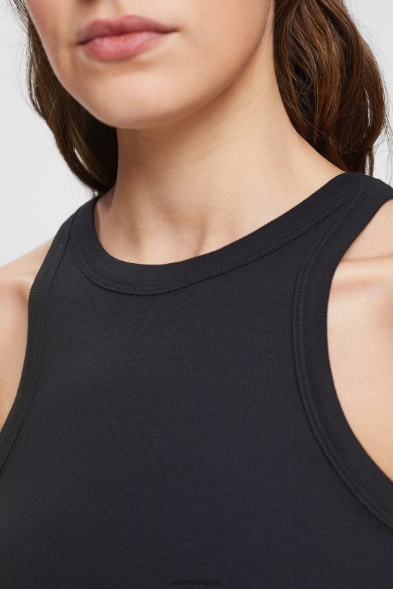 telovnik sl Esprit ženske brezrokavnik top Črna 6X44631