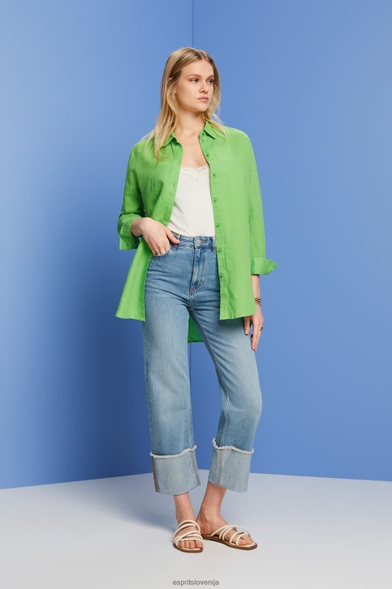 vrh sl Esprit ženske majica iz džersija s čipkasto obrobo led 6X446140