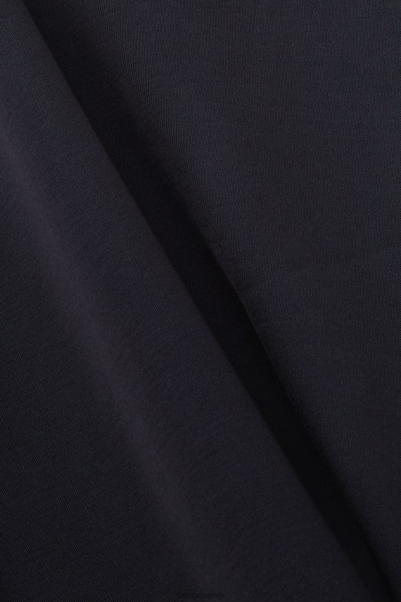 vrh sl Esprit ženske saten kamisol s čipkasto obrobo, lenzing ecovero Črna 6X446136