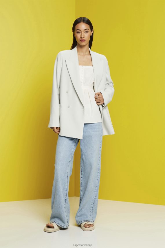 vrh sl Esprit ženske teksturiran cami top bela 6X446224