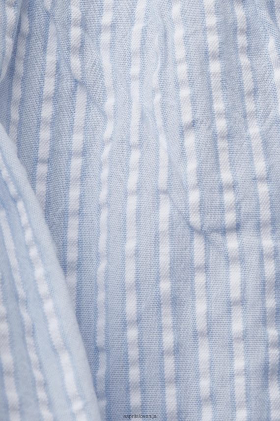 vrh sl Esprit ženske teksturiran cami top svetlo modra 6X446225